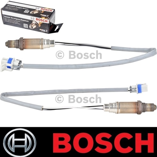 Bosch Oxygen Sensor Downstream for 2002-2004 CHEVROLET SILVERADO 2500  V