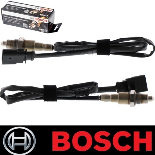Bosch Oxygen Sensor Downstream for 2014-2017 VOLKSWAGEN PASSAT L4-1.8L