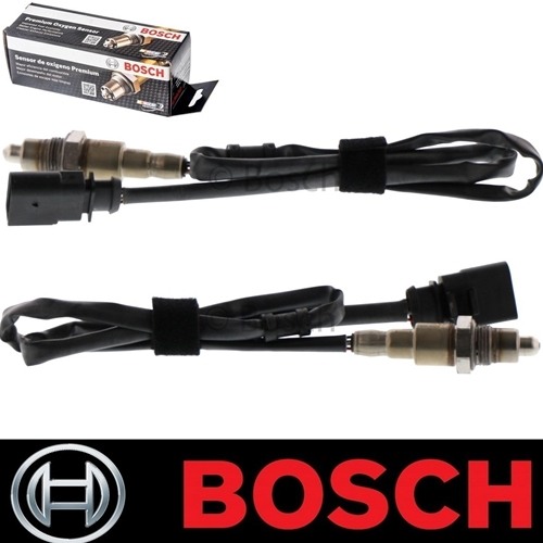 Bosch Oxygen Sensor Downstream for 2018 VOLKSWAGEN PASSAT L4-2.0L engine