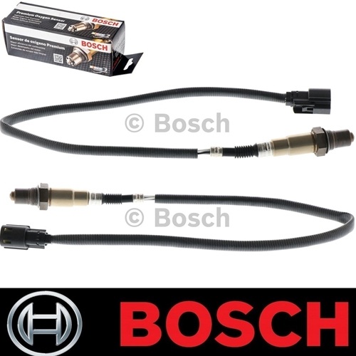 Bosch Oxygen Sensor Downstream for 2013-2015 LINCOLN MKT L4-2.0L engine