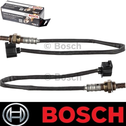 Bosch Oxygen Sensor Downstream for 2009 DODGE DURANGO V8-5.7L engine