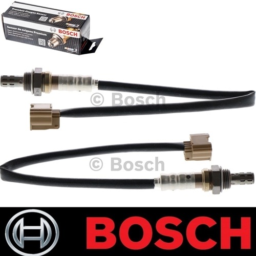 Bosch Oxygen Sensor Downstream for 2012-2017 NISSAN VERSA L4-1.6L engine