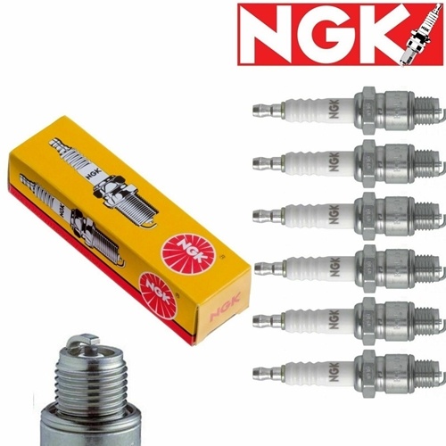 6 - NGK Standard Plug Spark Plugs 2006-2010 for Hyundai Sonata 3.3L V6