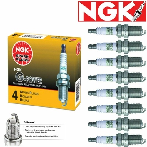 8 pcs NGK G-Power Plug Spark Plugs 2004-2006 for Nissan Titan 5.6L V8 Kit Set