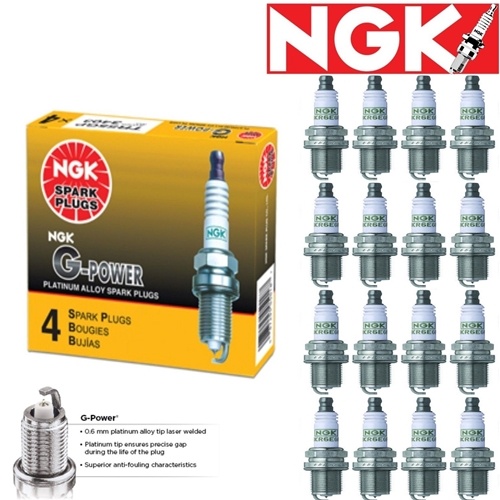 16 pcs NGK G-Power Plug Spark Plugs 2006-2010 Dodge Charger 6.1L V8 Kit Set Tune