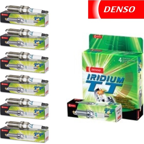 6 pcs Denso Iridium TT Spark Plugs 2007-2015 GMC Acadia 3.6L V6 Kit Set Tune