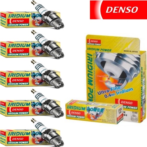 5 pcs Denso Iridium Power Spark Plugs 2004-2011 GMC Canyon 3.5L 3.7L L5 Kit