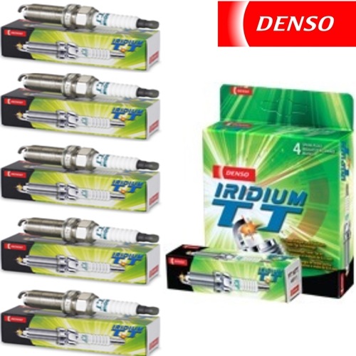 5 pcs Denso Iridium TT Spark Plugs 2006-2010 Hummer H3 3.5L 3.7L L5 Kit Set