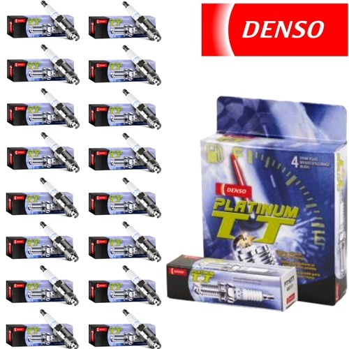 16 pcs Denso Platinum TT Spark Plugs 2009-2010 Dodge Dakota 4.7L V8 Kit Set