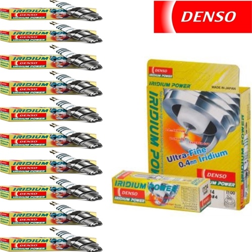10 pc Denso Iridium Power Spark Plugs for Ford E-350 Econoline 6.8L V10 1998