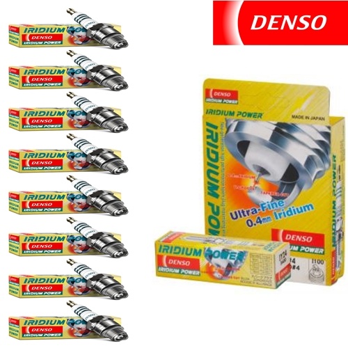 8 - Denso Iridium Power Spark Plugs 2000-2002 Ferrari 360 3.6L V8 Kit Set