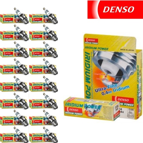 16 - Denso Iridium Power Spark Plugs 2010-2014 Ford F-150 6.2L V8 Kit Set