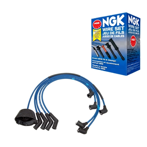 NGK Ignition Wire Set For 1984 HONDA WAGOVAN L4-1.5L Engine