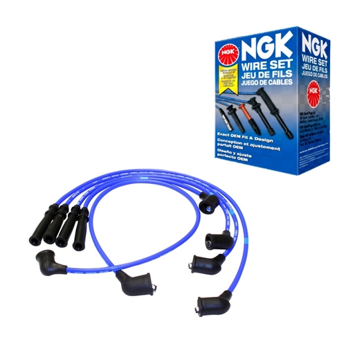 NGK Ignition Wire Set For 1990-1992 NISSAN STANZA L4-2.4L Engine