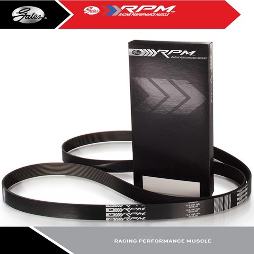 GATES OE RPM Micro-V Belt For 2014-2018 BMW X5 L6-3.0L
