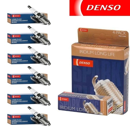 8 X Denso Iridium Long Life Spark Plugs for Jaguar Vanden Plas 4.2L V8 2004