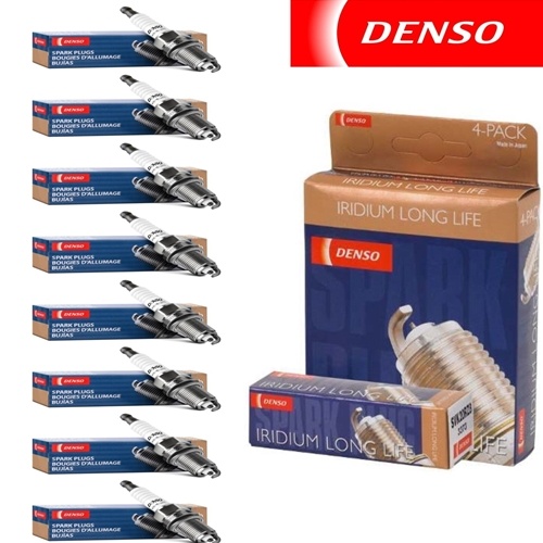 8 X Denso Iridium Long Life Spark Plugs for Honda CR-Z 1.5L L4 2013-2015