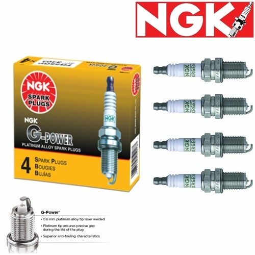 4 X NGK G-Power Plug Spark Plugs 1995-1999 Mitsubishi Eclipse 2.0L L4