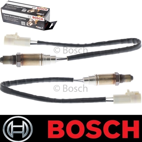 Bosch Oxygen Sensor Downstream for 2010 MERCURY MILAN L4-2.5L engine