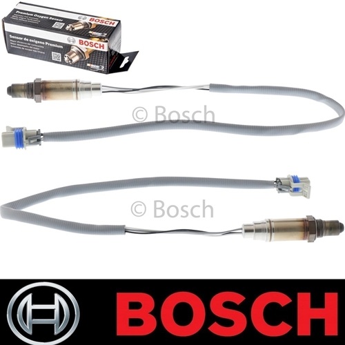Bosch Oxygen Sensor Downstream for 2009 HUMMER H2 V8-6.2L engine