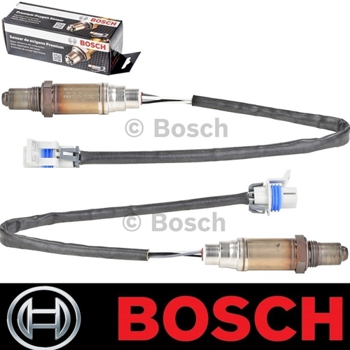 Bosch Oxygen Sensor Downstream for 2008-2014 GMC YUKON  V8-5.3L  engine
